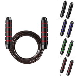 Jump Ropes Fitness Skipping Rope Tangle-Free Jumping Rope Cable and 6 Memory Foam Handles for Workout Equipments Aerobic Exercise Fitness P230425