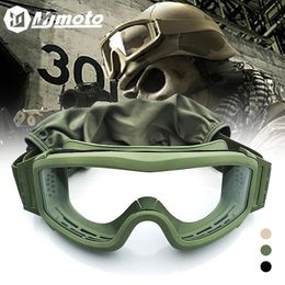 Outdoor Eyewear Military Tactical Goggles Windproof Airsoft Paintball Glasses Men's Women War Game Glasses Camping Hiking Sand Prevention UV400 231124