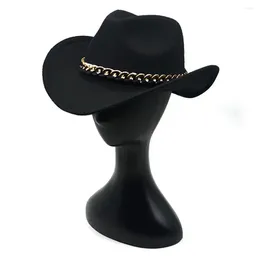 Berets Top Hat Stylish Western Cowboy Cap Classic Costume Accessories