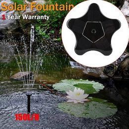 Pumps Starfish Outdoor Solar Powered Fountain Pool Lake Pond Mini Water Fountain Pump Aquarium Garden Gardening Decoration Supplies