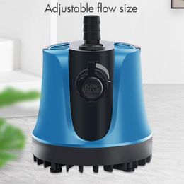 Pumps EU Plug 25/35/45/60W Home Submersible Water Pump Submersible Waterfall Fountain Pump for aquarium fish tank for Garden Fountain