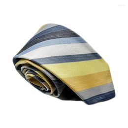 Bow Ties Legant Classic Check Woven Microfiber Men's Adjustable Striped Tie Men Formal Bueiness Core And Exotic Stripe Necktie