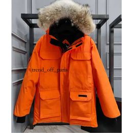 Mens Canadian Winter Down Jackets Thick Warm Down Men Parkas Clothes Outdoor Fashion Keeping Couple Live Broadcast Coat Women Gooses 71 986