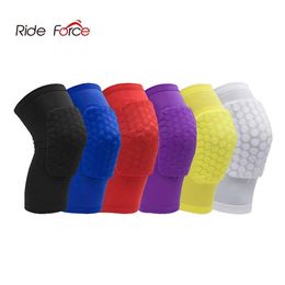 Elbow Knee Pads 1PC Honeycomb Basketball Sport pad Volleyball Protector Brace Support Football Compression Leg Sleeves 230425