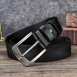 Belts Men's Genuine Leather Belt For Mens High Quality Cowhide Male Strap Cummerbunds Ceinture Homme