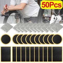 Bicycle Tire Repair Patch Polish Pads Adhesive Quick-Repair Tyre Protection for Mountain Road Bike Inner Tube