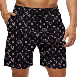 2023Mens Summer Fashion Shorts Designers Board Short Gym Mesh Sportswear Quick Drying SwimWear Printing Man S Clothing Swim Beach Pants Asian Size S-3XL DK21