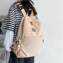 School Bags Trend Brand High Quality Designer Bag Cool Women Beige Backpack Large Capacity Travel Backpacks Male Tactical Urban Man