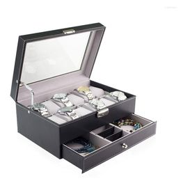 Jewelry Pouches Large Packaging & Display Box Armoire Dressing Chest With Clasps Bracelet Ring Organiser Carrying Cases