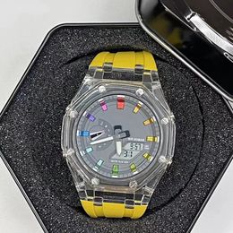 New styles Original shock watch men sport wr 200ar LED watches Army Military Shocking Waterproof Watch all pointer work Digital Wristwatch 2100 with box