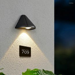 Wall Lamp Vintage Waterproof LED Lamps Outdoor House Number For ForIndustrial Decor/Garden/Loft/Courtyard/Porch/Bedroom Bracket Light