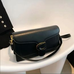 Omens Man Tabby Designer Bag Messenger Bags Tote Handbag Real Leather Baguette Shoulder Bag Mirror Quality Square Crossbody Fashion Ce1 M81t