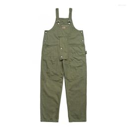Men's Pants Safari Style! Multi-pocket Overalls Men's Baggy Bib Trousers Work Cargo Street Style Casual Overall Men