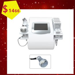 5 in 1 cavitation machine 40k lipo laselipo therapy replacement parts head handle treatment cavitation radio frequency lipolysis for body fat loss face lift
