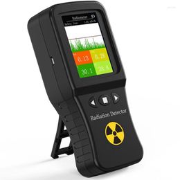 Geiger Counter Nuclear Radiation Detector Real-Time Mean Cumulative Dose Modes Radioactive Tester Temperature Humidity