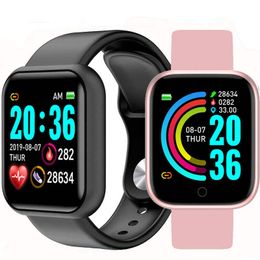 2023 Preço barato Hot Sell D20 Smartwatch Smart Watch Y68 D20S Smart Bracelet com App FitPro de Suporte ao Sensor de Freqüência Cardíaca