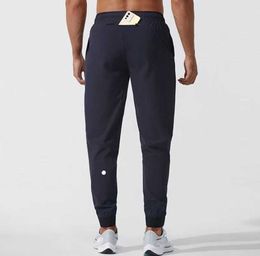 lulus Men's Jogger Long Pants Sport Yoga Outfit Quick Dry Drawstring Gym Pockets Sweatpants Trousers Mens Casual Elastics Waist fitness