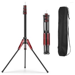 Tripods Led Light Tripod Stand Aluminium Alloy With 1/4 Screw For Portrait Po Studio Pographic Lighting Flash Umbrellas Reflector