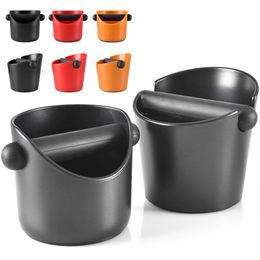 Coffee Tea Sets punching box shock absorption espresso for barista coffee grinding anti skid trash can
