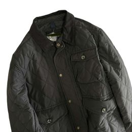 Ralphs Designer Laurens Jacket Top Quality Retired Cadre Cotton Suit Sleeve Badge American Pilot Jacket Unisex POLO Flip Collar Mid Length Coat Winter