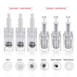 Tattoo Needles 102050pcs Microneedling Mesotherapy Microneedles Cartridge Needle for MYM Micro 230425