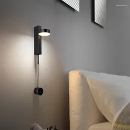 Wall Lamp Lantern Sconces Mounted Bed Korean Room Decor Antique Bathroom Lighting Wireless Led Applique