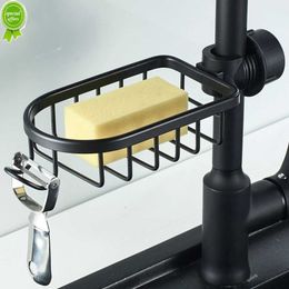 Adjustable Kitchen Sink Faucet Rack Bathroom Shower Shelf Rag Sponge Storage Rack For Shampoo Soap Organiser Holder