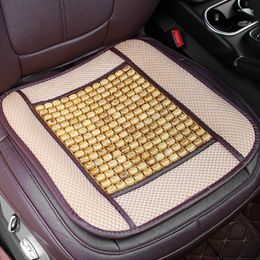 Car Seat Covers Wooden Bead Cushion Massage Cover Back Lumbar Support Multipurpose Seats Pad Waist Supports