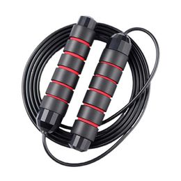 Jump Ropes Jump Rope Free Rapid Speed Jumping Rope Cable with Ball Bearings Steel Skipping Rope Gym Fitness Home Exercise Slim Body P230425