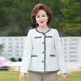 Women's Jackets Vintage Plaid Tweed Jacket Short Coats Female Small Fragrance Luxury Design Autumn Women Korean Fashion Streetwear Outwear