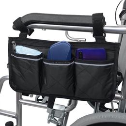 Other Health Beauty Items Universal Wheelchair Scooter Side Bag Walker Rollator Organiser Pouch MultiPocket Accessories 230425