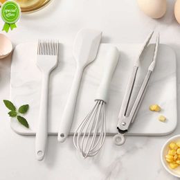 Silicone Kitchen Utensils Cream Spatula Pastry Blenders Cooking Baking Spatula Egg Whisk Food Grade Kitchen Accessories