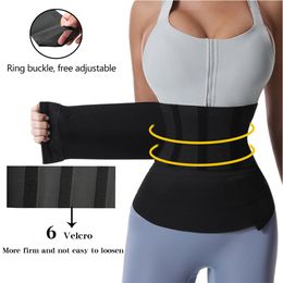 Waist Tummy Shaper Bandage Wrap Trimmer Belt Trainer Body Shapewear Woman Flat Belly Slimming Gain Postpartum Sheath Corset 230425