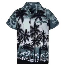 Men's Casual Shirts Mens Designer Clothes 3D Printing Shirt Oversized Summer Travel Hawaii Beach Hawaiian Harajuku Floral Camisa Masculino 231124