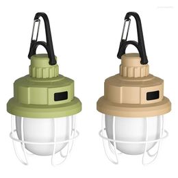 Portable Lanterns 360°Rotation Tent Lamp Battery Lantern BBQ Camping Light Outdoor Bulb USB LED Emergency Lights For Patio Porch Garden