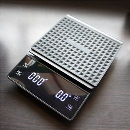 Household Scales Electronic Kitchen Scales Precision Digital Scales Smart Coffee Scale Household Food Scales Weight Balcance Black 3KG/0.1g 230426