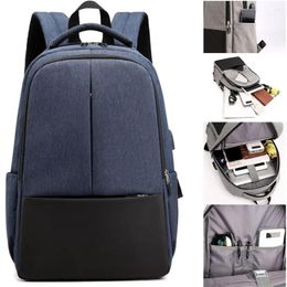 Backpack Men Multifunctional 15.6 Inch Laptop Business Travel Notebook Bag USB Charging School Pack For Male Female Women