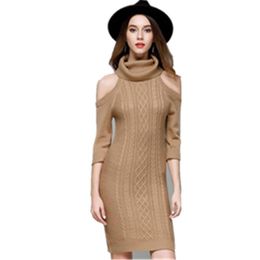 Casual Dresses Beach Dress Plus Size Cotton Real 2023 Maxi Vestidos Mujer Style Sexy Knit Long Sweater