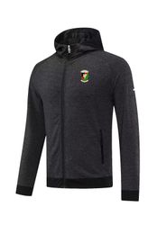 Glentoran F.C. Men's Jackets leisure sport jacket Autumn warm coat outdoor jogging hooded sweatshirt Casual sports coat shirt