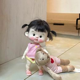 Dolls ShugaFairy Design 1 6 PangPi Big Head with Baby Body Resin Material Cute Ball Jointed 231124