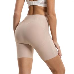 Women's Shapers Loxoto BuLifter Safety Underwear Shorts Women High Waist Trainer Control Panties Thigh Slimmer Hip Bodysuit Shapewear