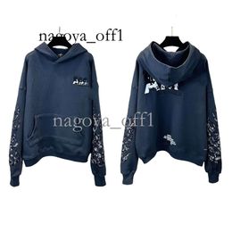 Tech Sweaters Men's Hoodies & Sweatshirts Blue Hoodie Brown Felpa Uomo Ami Mens Designer for Men Sudadera Homme 608