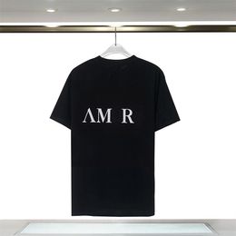 Designer Men's American Hot Selling Summer T-shirt Season New Daily Casual Letter Printed Pure Cotton Top L00L