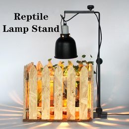 Lighting Reptile Adjustable Floor Lamp Stand Light Holder Landing Lamp Bracket Metal Lamp Support for Reptile Terrarium Heating Light
