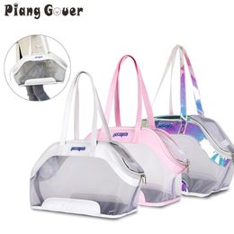 Strollers Cat Bag Transparent Fashion Breathable Out Handcarrying Pet Bag For Small Mini Dog Carrier Handbag Travel