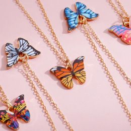 Pendant Necklaces Europe And The United States Selling Bohemian Butterfly Necklace Collarbone Chain Collar Accessories Wholesale