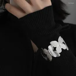 Bangle Butterfly Open Cuff Bangles Stainless Steel For Women Cute Elegant Statement Jewellery Tarnish Free Waterproof