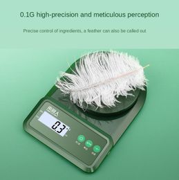 Household Scales Kitchen Electronic Scale High Precision Gram Measuring Scale Food Jewelry Scale Accurate Baking Scale Household 1G Balance 0.1G 230426