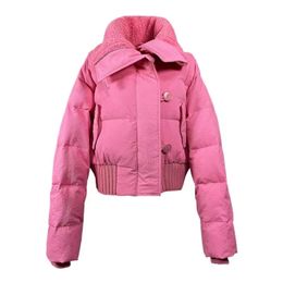 Women's Down Parkas 2024 Winter Cotton Padded Short Parka Thick Warm Casual Coat Female Puffer Jacket Korean Outerwear Clothing 231124