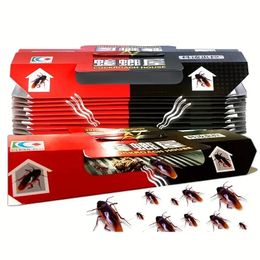 5pcs/10pcs Cockroach Traps To Capture And Kill Cockroaches, A Nest-ending Solution For Kitchen And Household Use